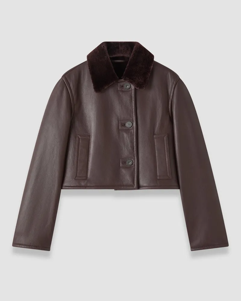 Joseph Liri Natural Shearling Jacket - 44 