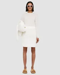 Joseph Textured Knit Skirt Ivory