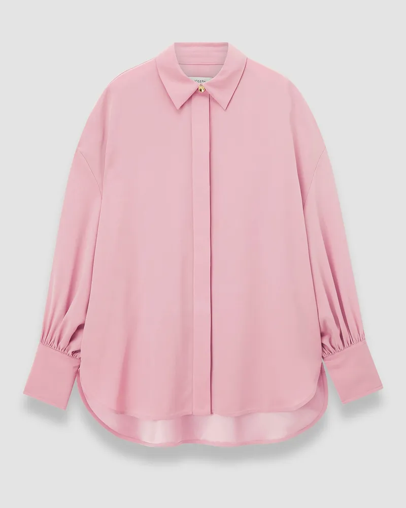 Joseph Camilia Satin Twill Blouse - 48 