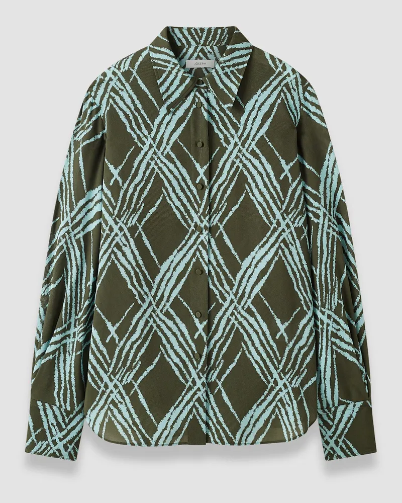 Joseph Sina Open Weave Silk Blouse - 44 