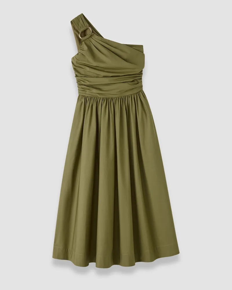 Joseph Ros Cotton Poplin Dress - Shorter Green