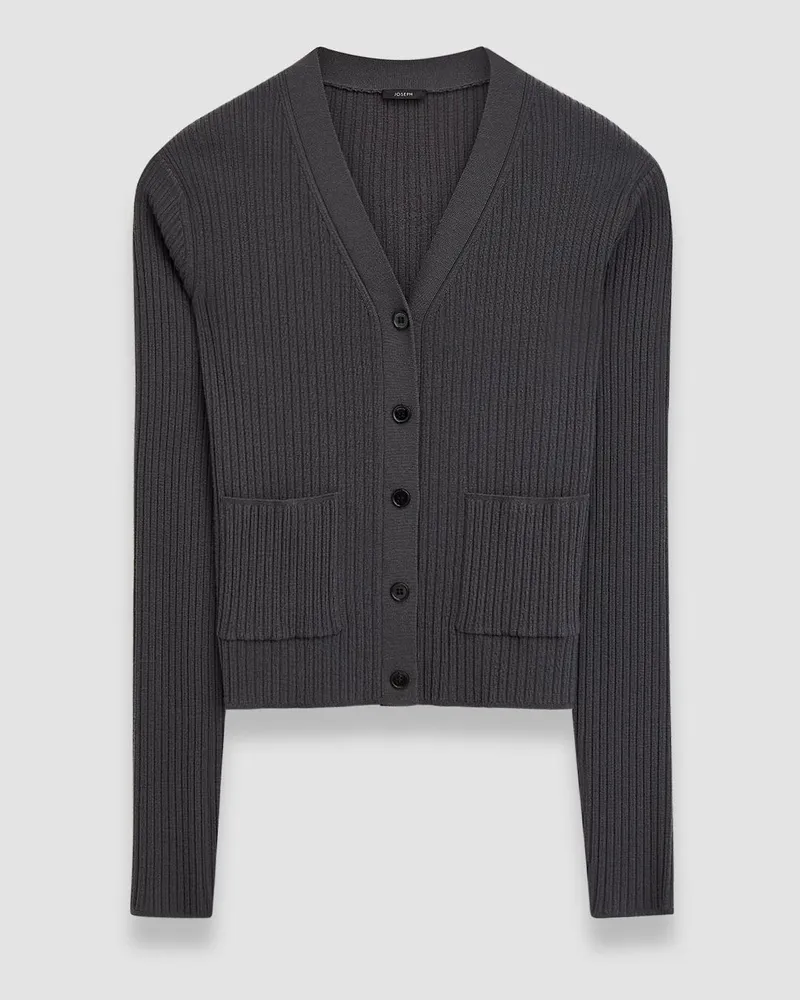 Joseph Merino Rib Cardigan - XL 