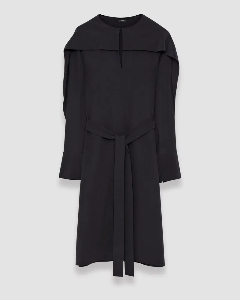 Joseph Silk Crepe de Chine Danville Dress Black