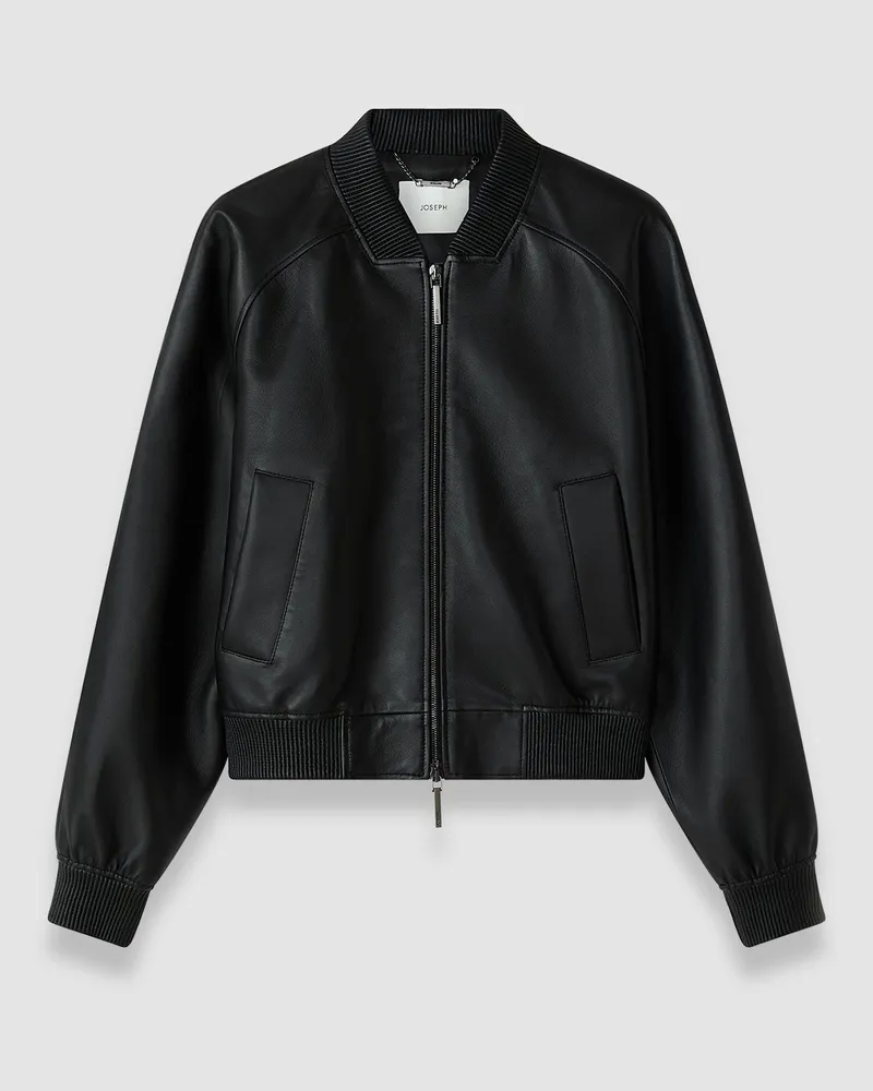 Joseph Quinn Soft Nappa Leather Jacket - 44 