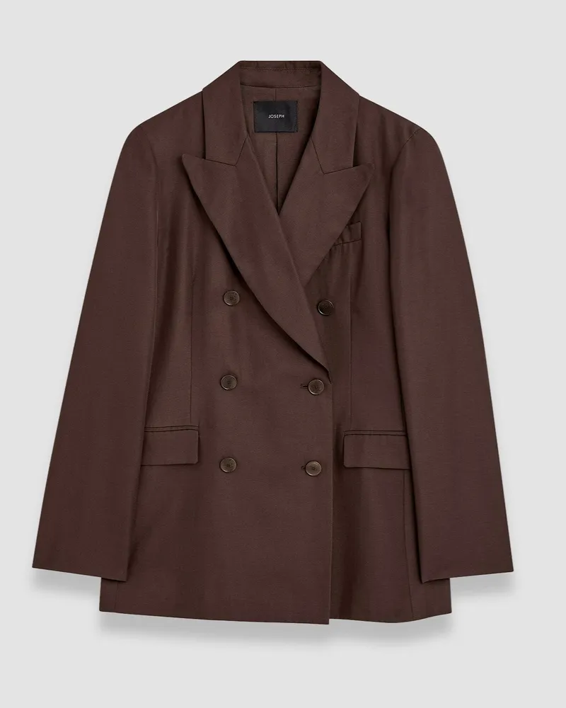 Joseph Valery Soft Cotton Silk Jacket - 40 