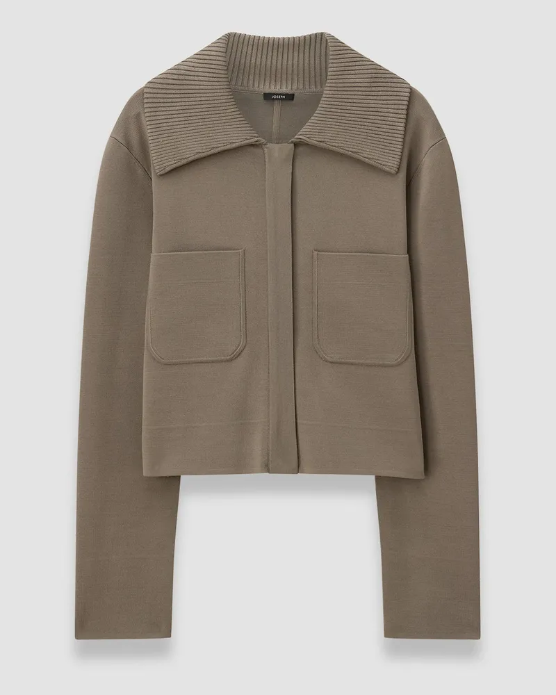 Joseph Milano Knit Stretch Short Jacket - XS 