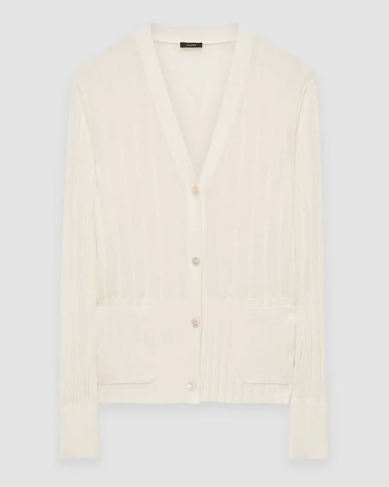 Joseph Crisp Rayon Knitted Cardigan - XXS 