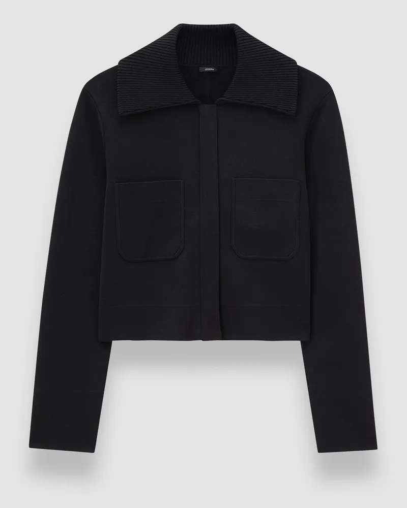 Joseph Milano Knit Stretch Short Jacket - XXS 