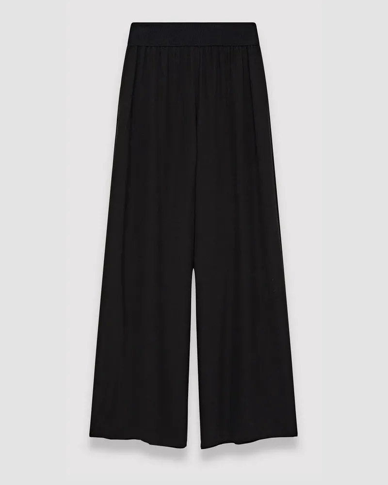 Joseph Hulin Crepe de Soie Silk Trousers - Regular / 42 