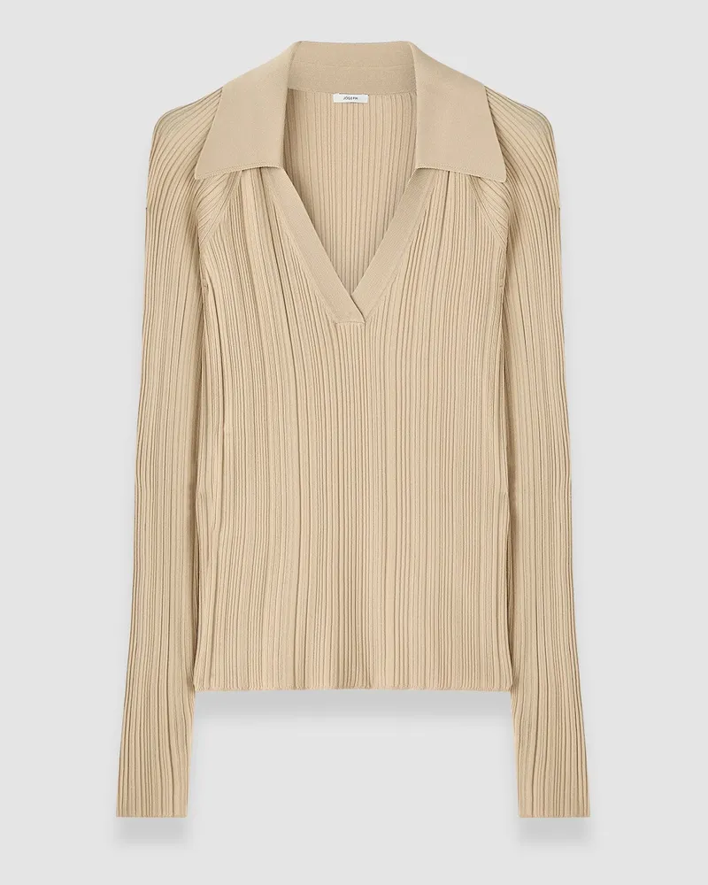 Joseph Chelia Plissé Knit Top - XXS 