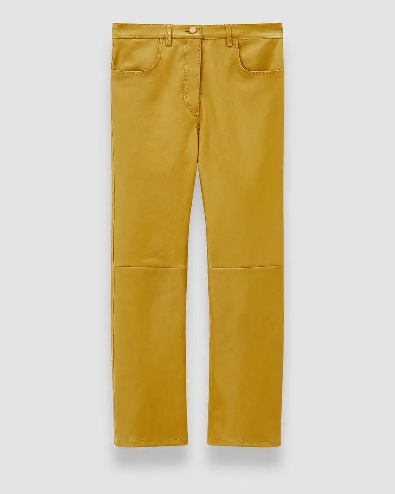 Joseph Duke Leather Stretch Trousers - 38 