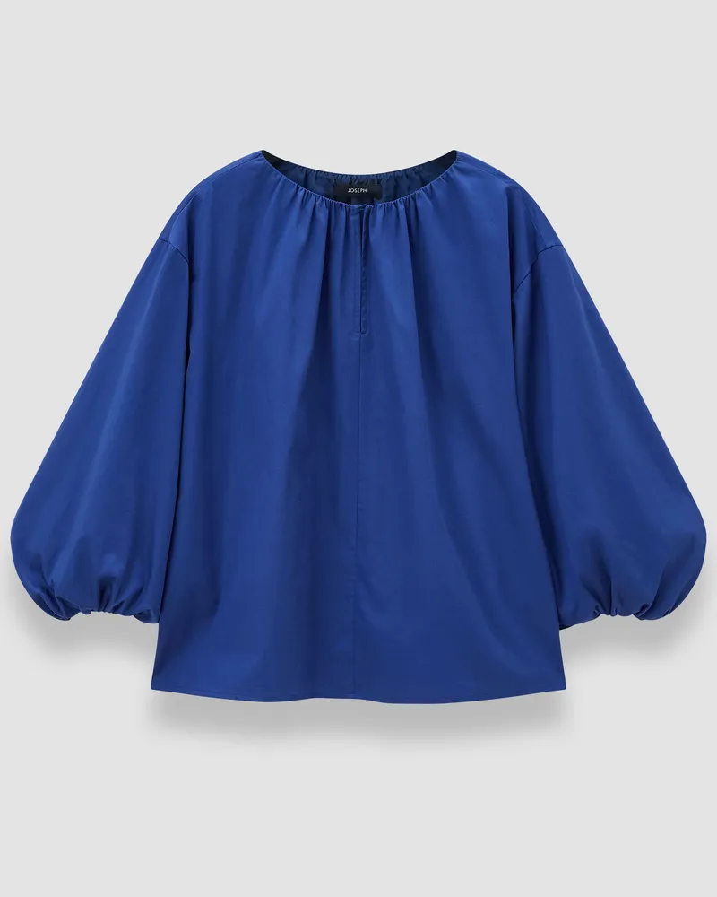 Joseph Godin Cotton Sateen Blouse - 36 