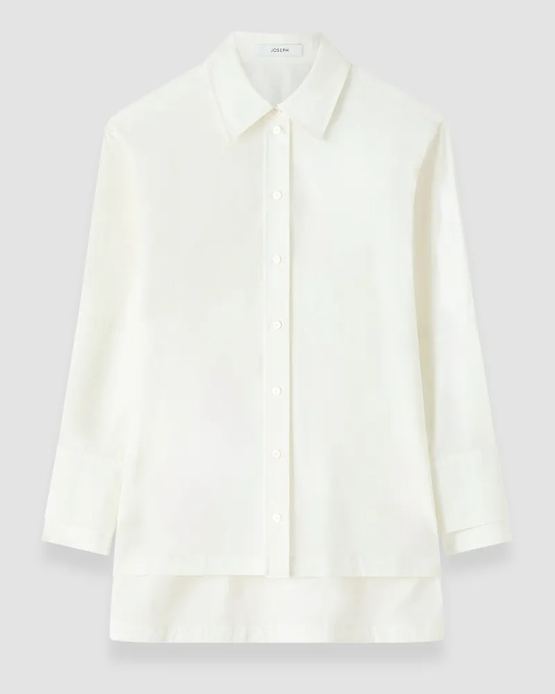 Joseph Theia Cotton Poplin Shirt - 36 