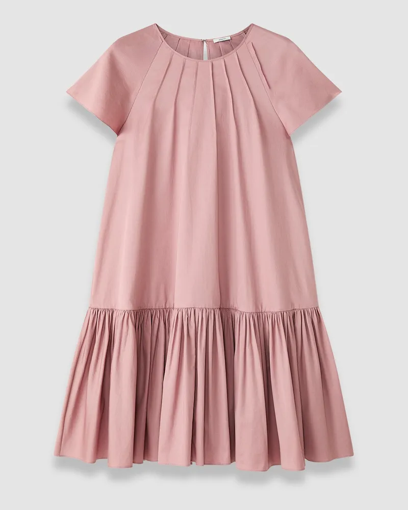 Joseph Tazi Cotton Sateen Dress Pink