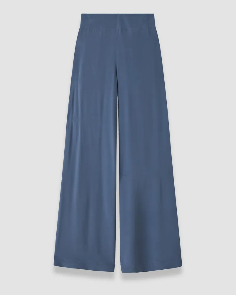 Joseph Rihani Crepe de Soie Silk Trousers - Shorter / 44 