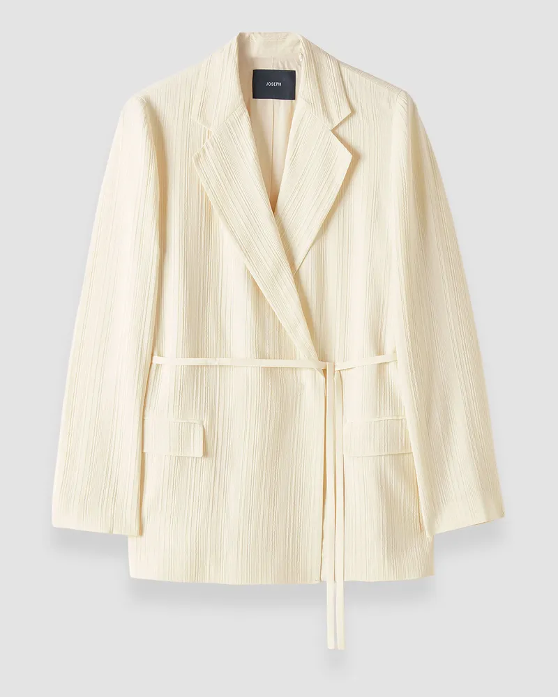 Joseph Amelot Pleat Jacquard Jacket - 44 