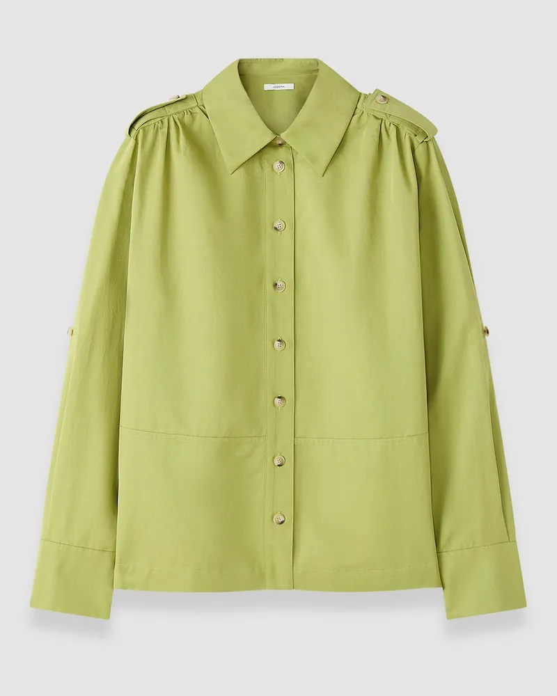 Joseph Mars Cotton Linen Shirt - 42 