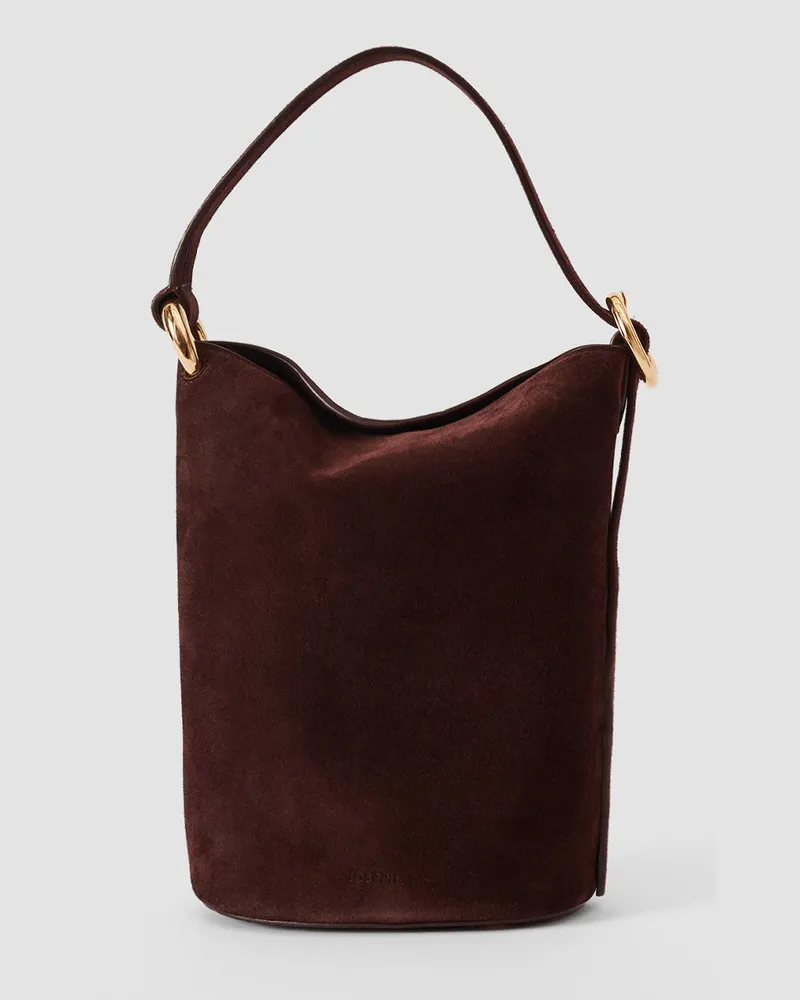 Joseph Mini Bucket Suede Bag - One Size 