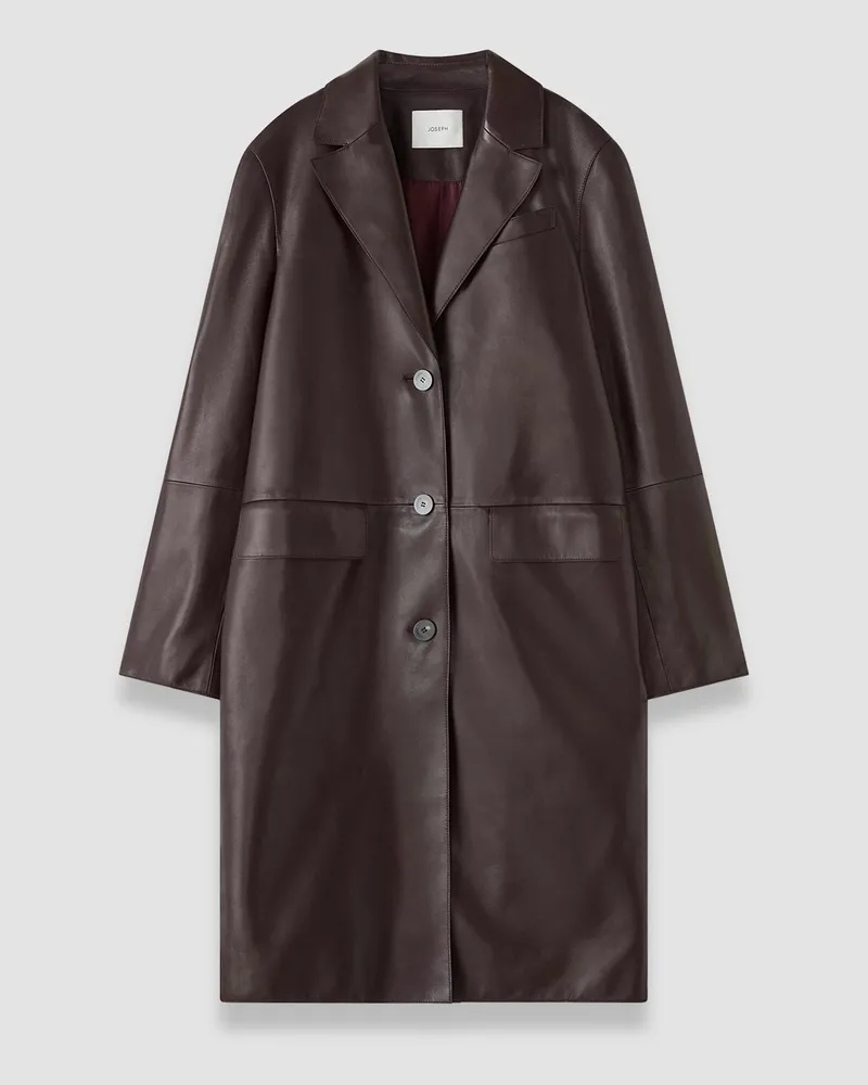 Joseph Vittoria Soft Nappa Coat - 44 