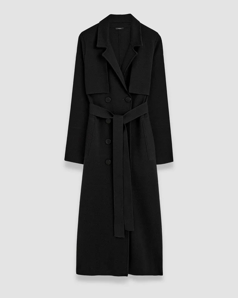 Joseph Milano Knit Wool Coat - M 