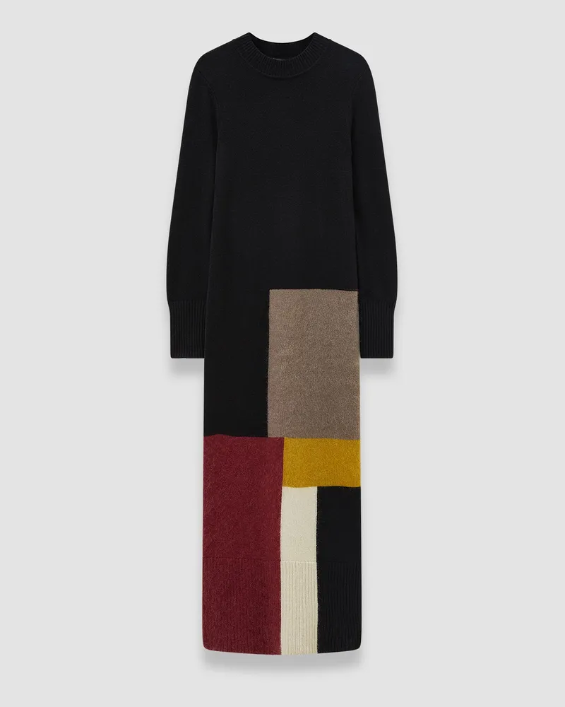Joseph Overlay Wool Dress Grey