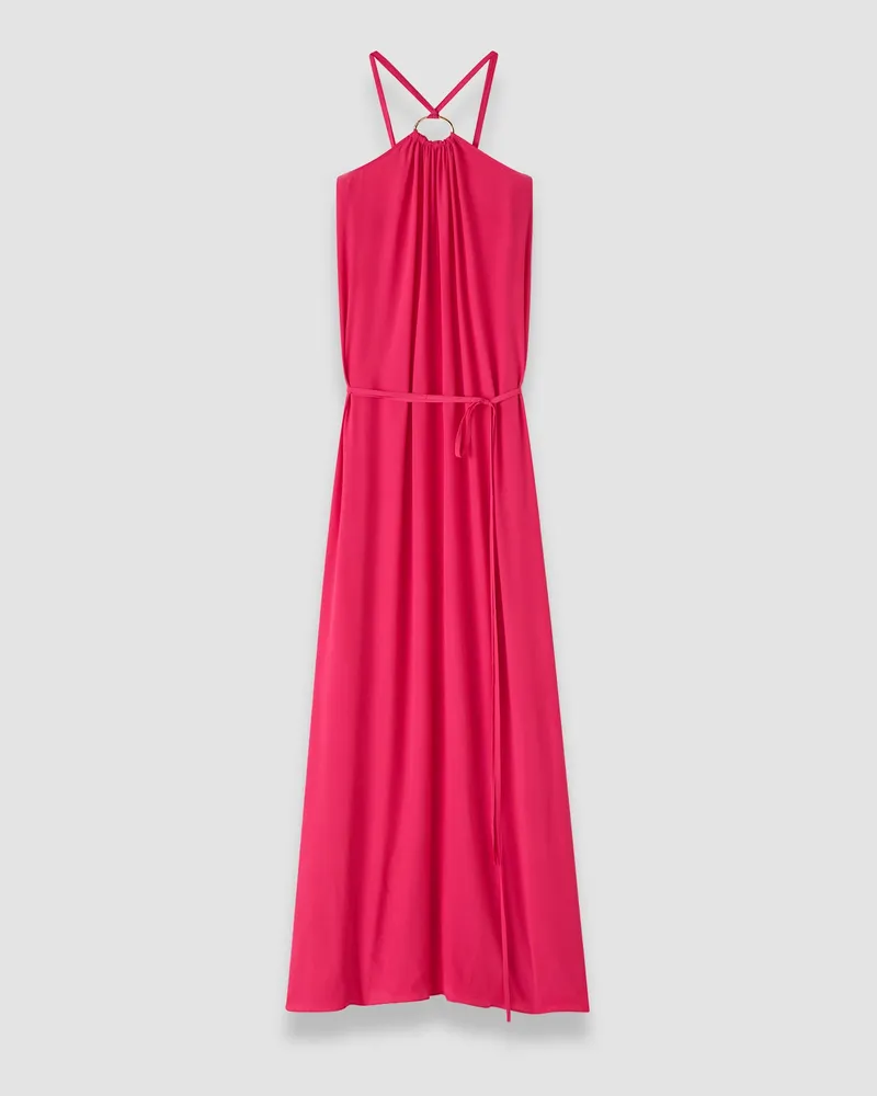 Joseph Zuzi Silk Blend Crepe Dress - Shorter Pink