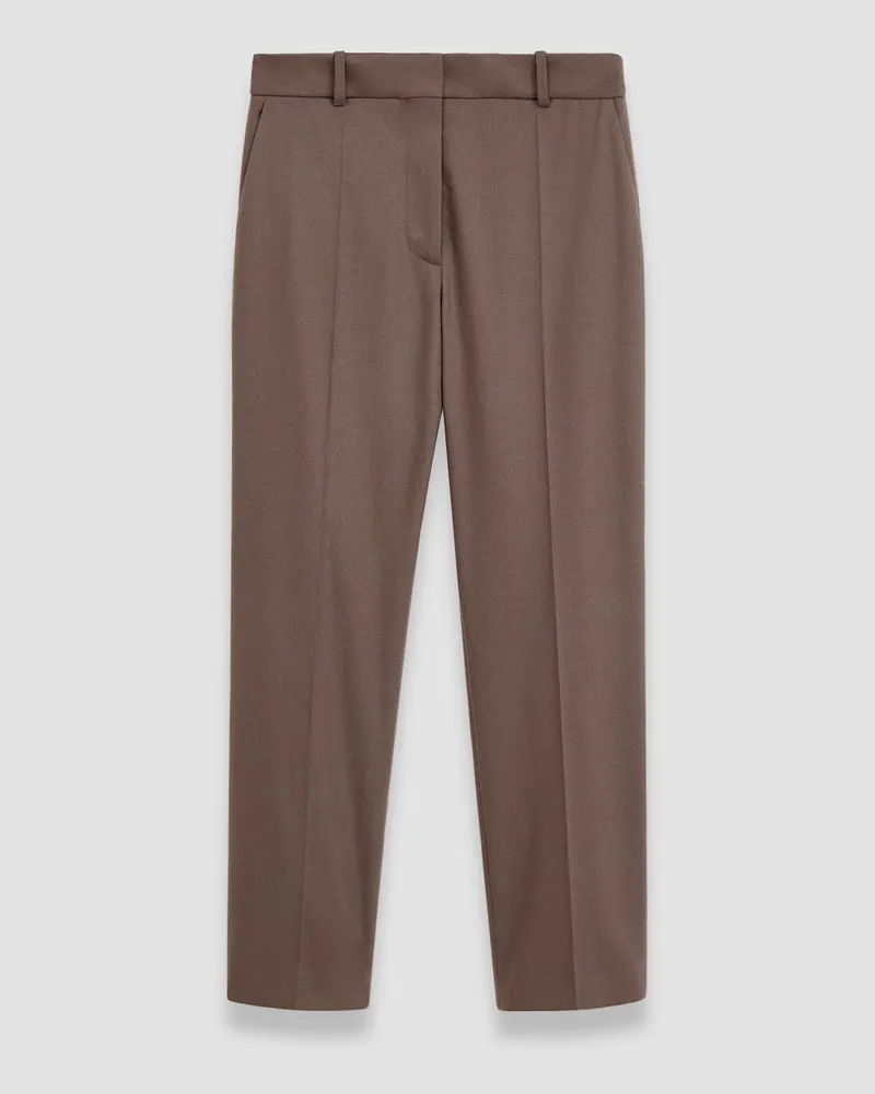 Joseph Light Wool Flannel Coleman Trousers - 36 
