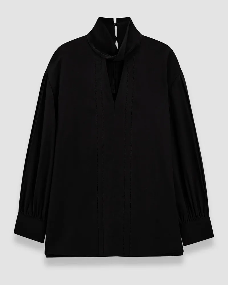 Joseph Rivoli Silk Crepe de Chine Blouse - 44 