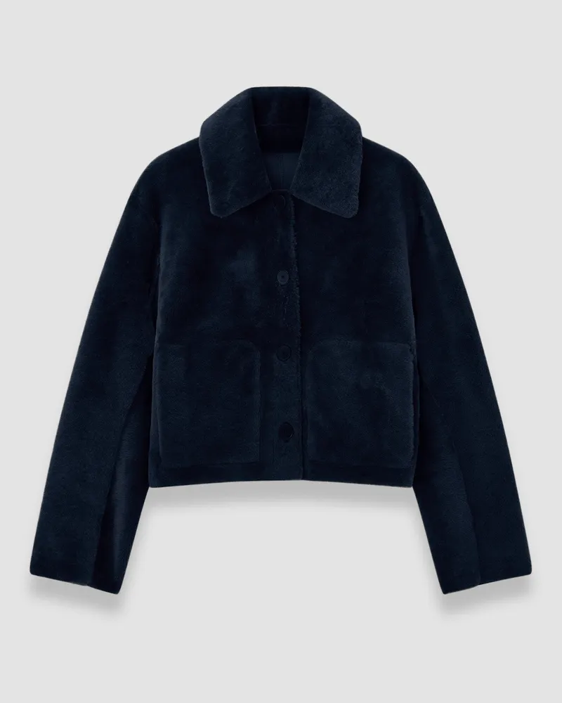 Joseph Alloway Reversible Soft Shearling Jacket - 44 