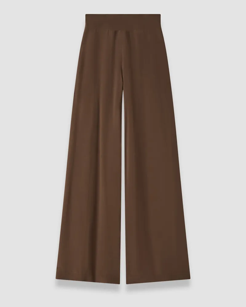 Joseph Rihani Crepe de Soie Silk Trousers - Shorter / 42 