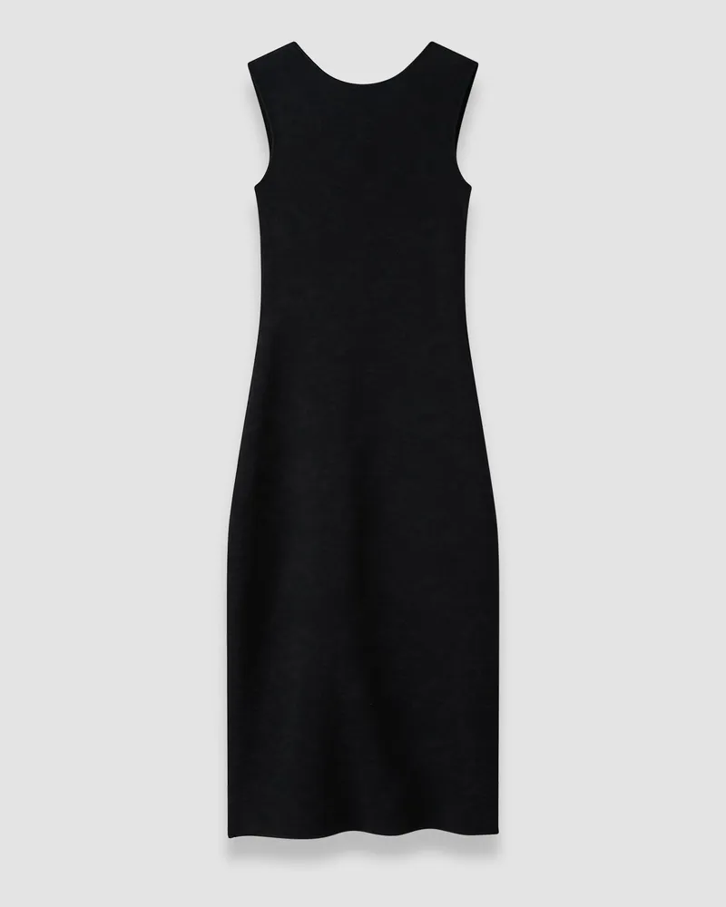 Joseph Orosia Leopard Jacquard Milano Dress - Regular Black