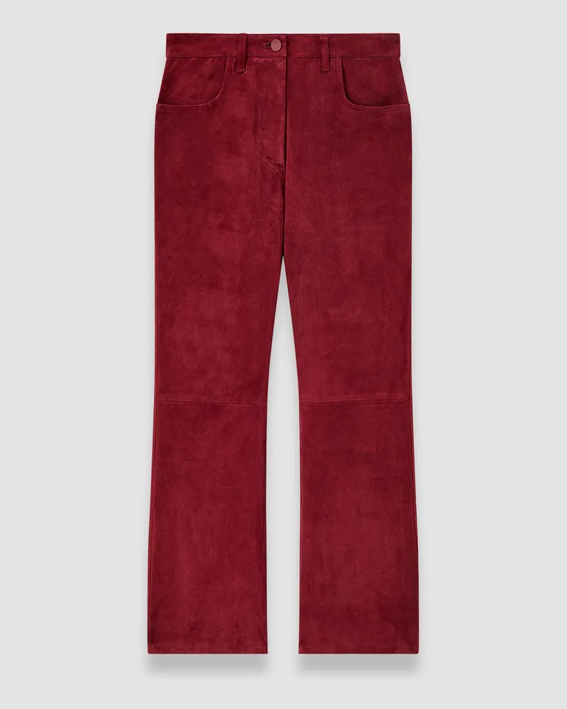 Joseph Duke Suede Stretch Trousers - 44 
