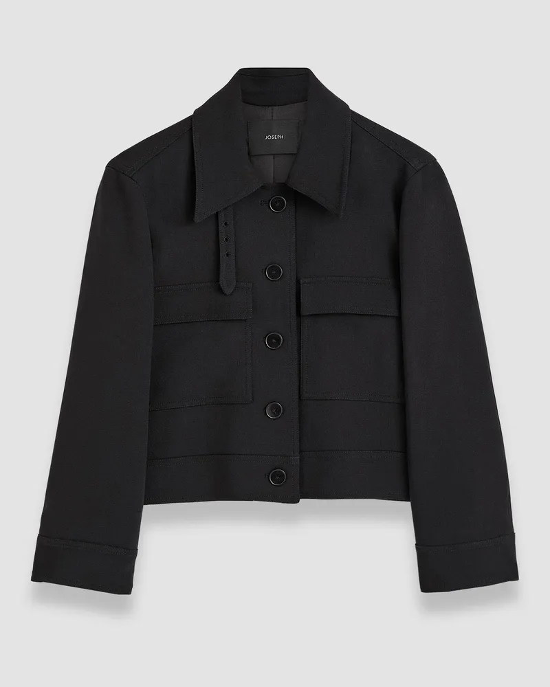 Joseph Mistral Fluid Twill Wool Jacket - 42 