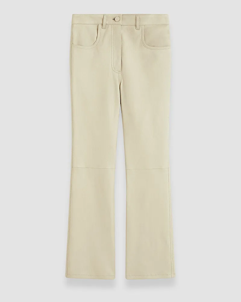 Joseph Duke Leather Stretch Trousers - 44 
