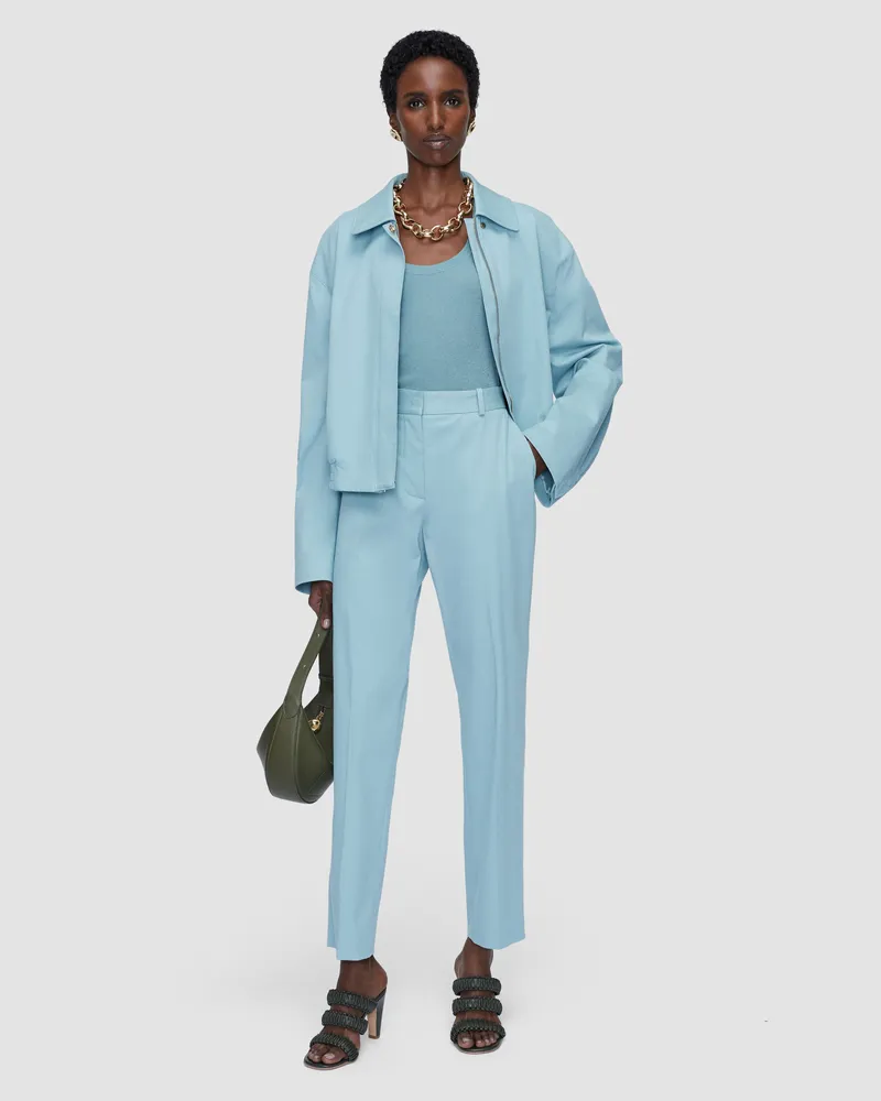 Joseph Coleman Long Light Cotton Trousers - Shorter / 44 