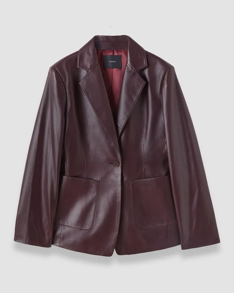 Joseph Glenview Nappa Leather Jacket - 44 