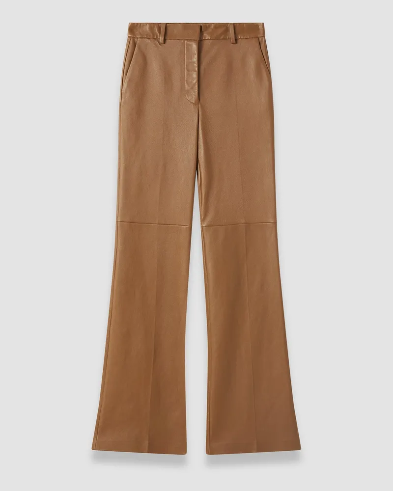 Joseph Tafira Leather Stretch Trousers - 44 