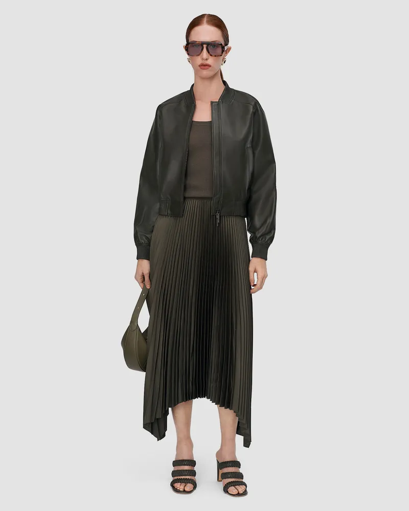 Joseph Quinn Soft Nappa Leather Jacket - 44 