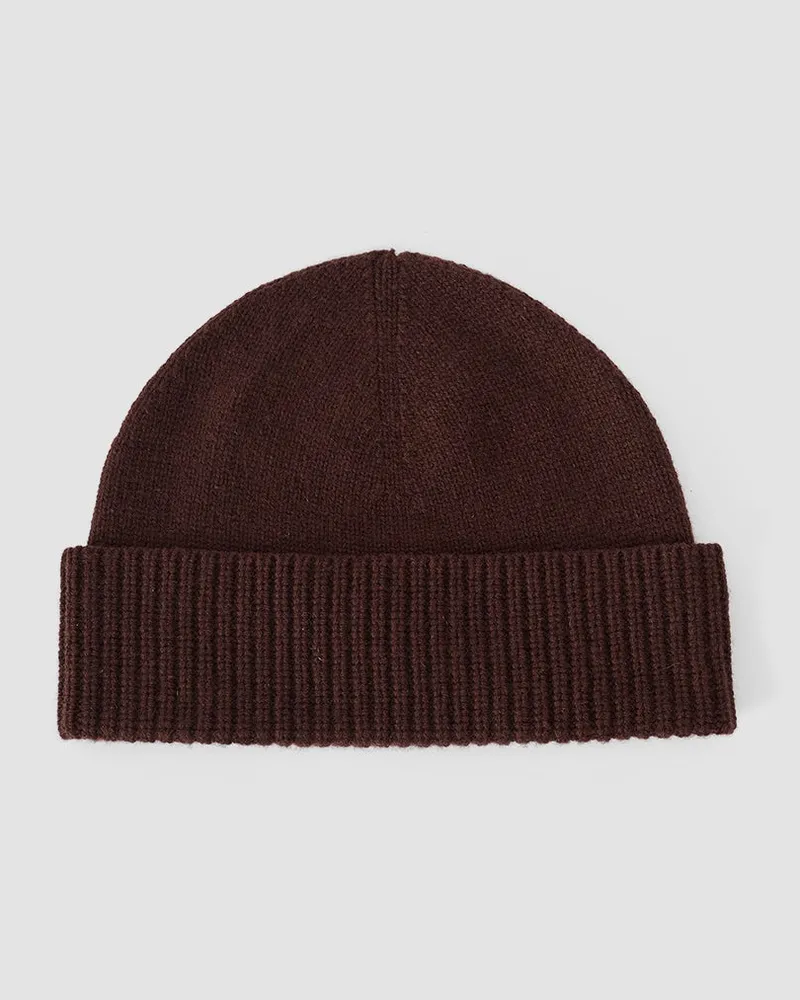 Joseph Chia Pure Cashmere Hat Purple
