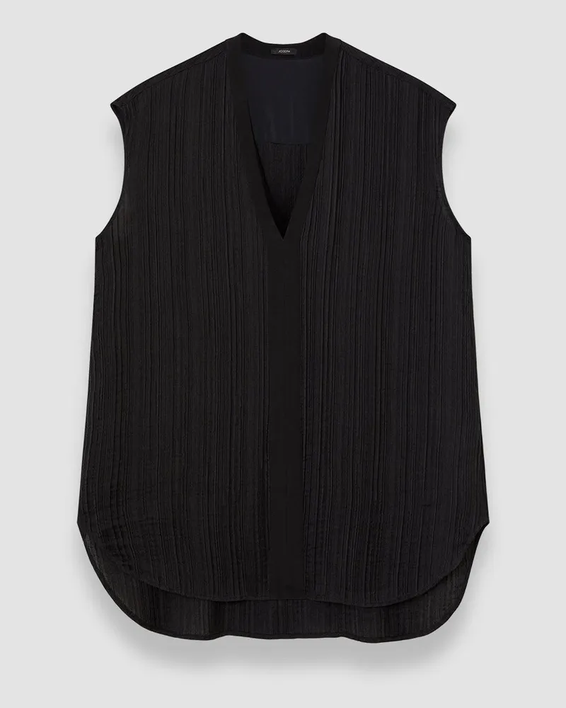 Joseph Lucien Pleat Jacquard Blouse - 44 