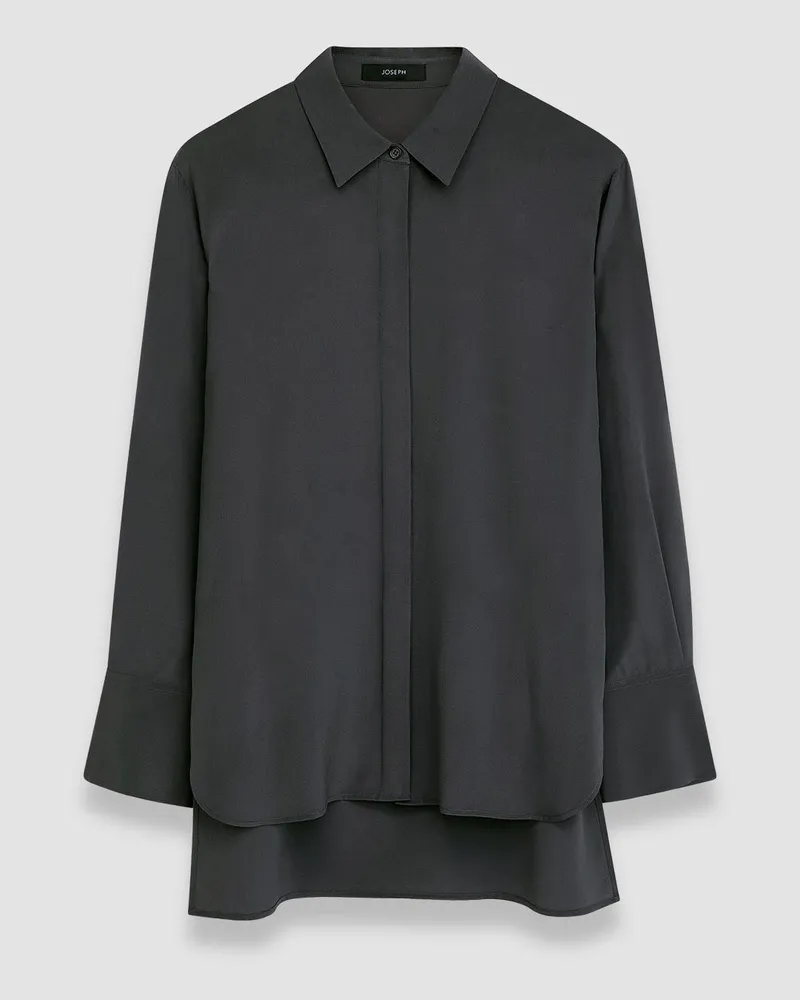 Joseph Bold Crepe de Soie Silk Blouse - 38 