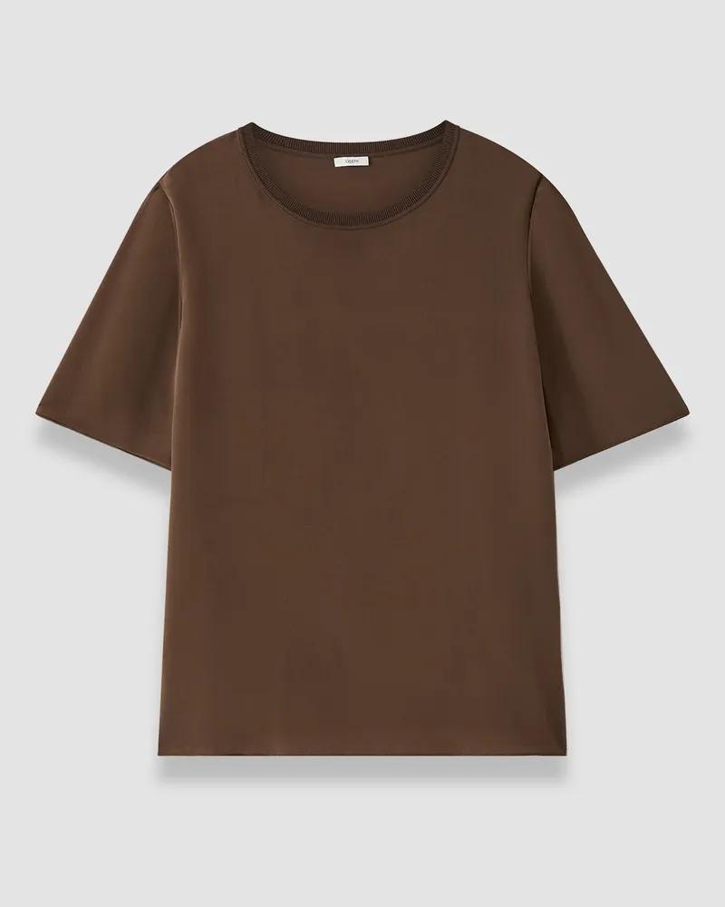 Joseph Rubin Crepe de Soie Silk Blouse - 48 