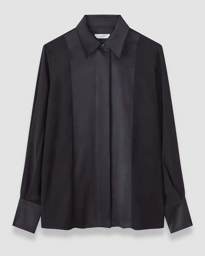 Joseph Childs Silk Satin Blouse - 44 