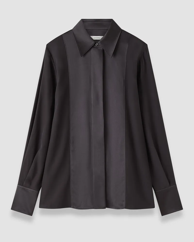 Joseph Childs Silk Satin Blouse - 44 