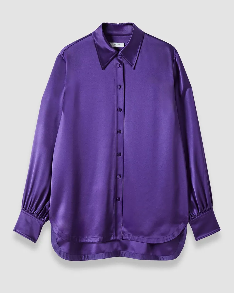 Joseph Dieu Double Satin Blouse - 48 