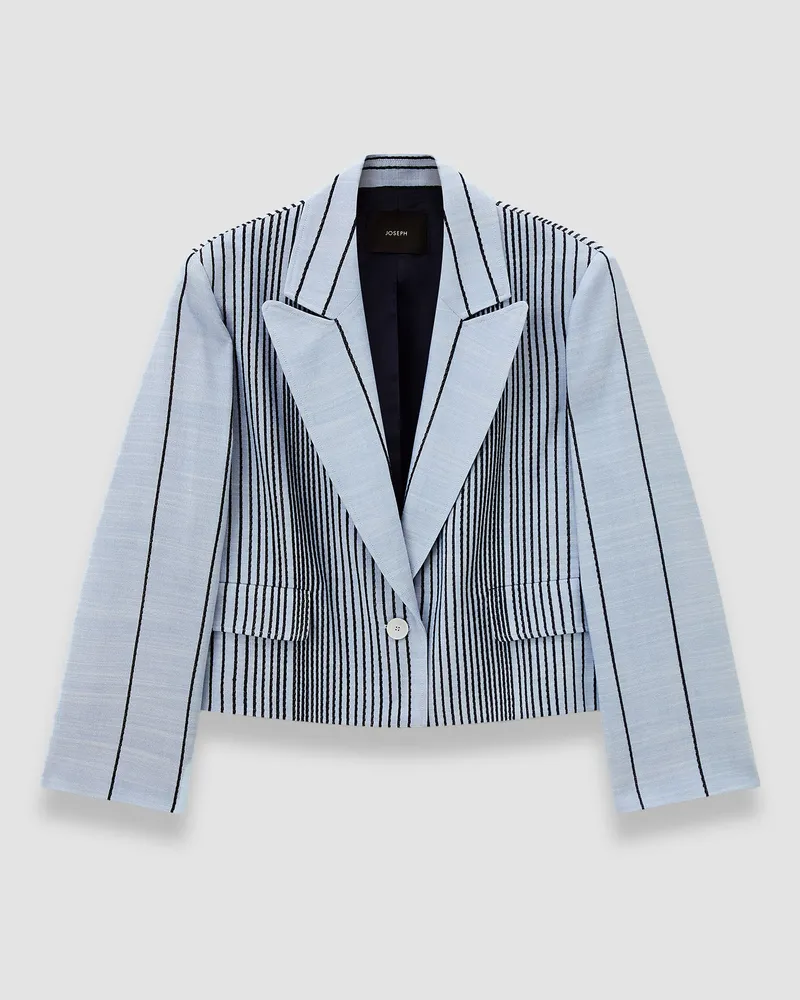 Joseph Berlier Embroidered Stripes Jacket - 44 