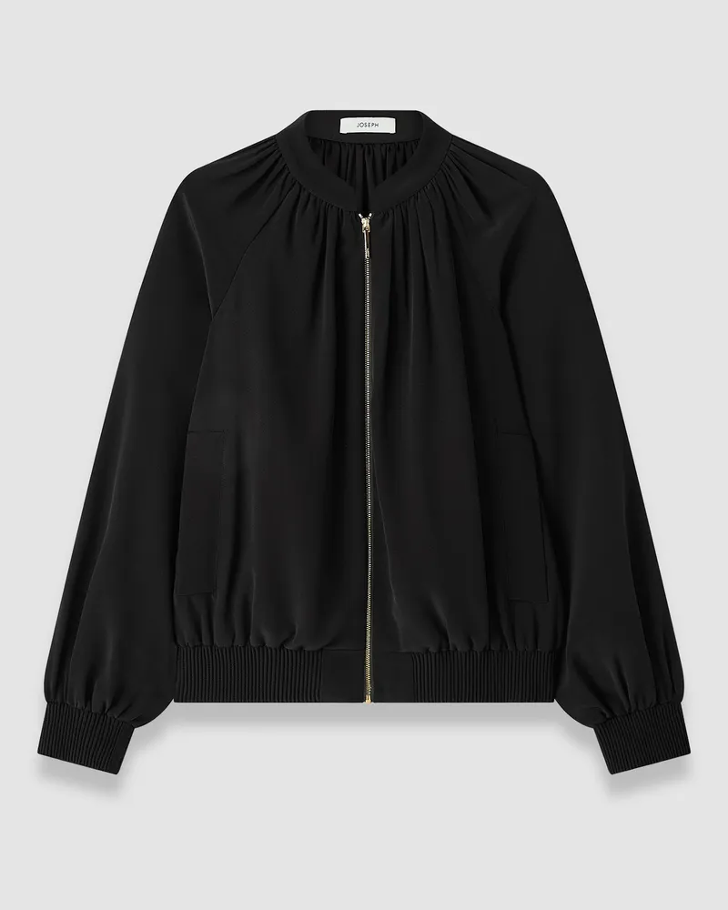 Joseph Mira Satin Twill Bomber Jacket - 48 