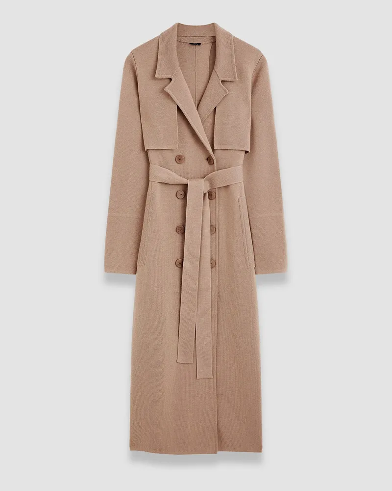 Joseph Milano Knit Wool Coat - XXS 