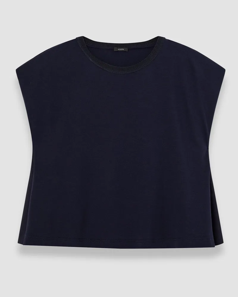 Joseph Cotton Poplin Jersey T-Shirt - 40 