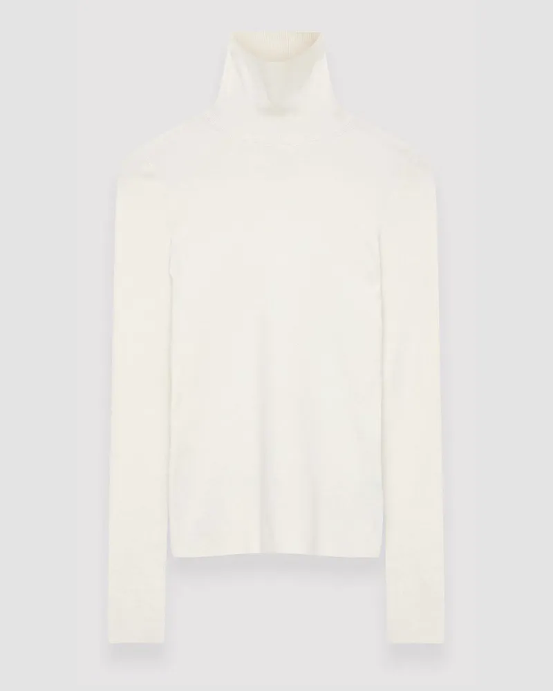 Joseph Silk Stretch High Neck Top - XXS 